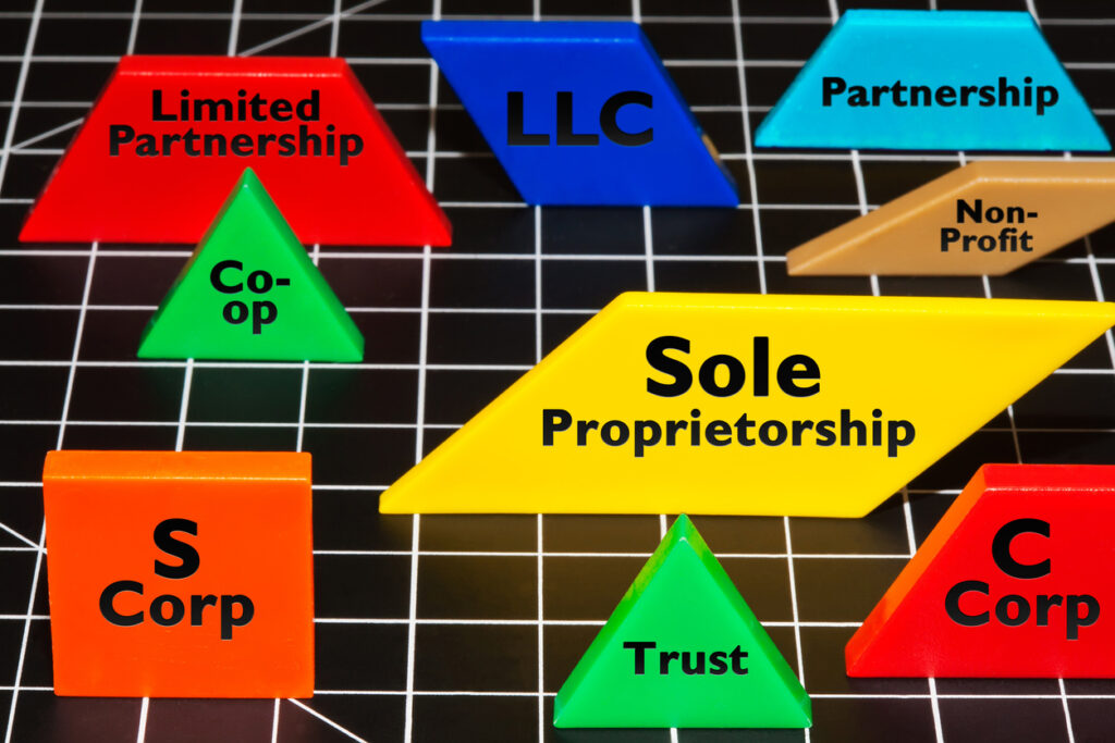 deciding on a legal structure for business registration